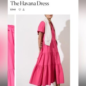 Brochu Walker Hot Pink Havana Dress